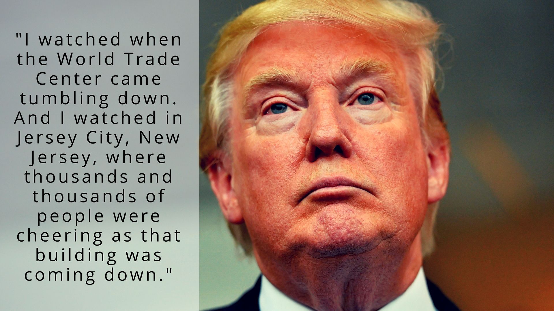 Trump on Muslims after 9/11